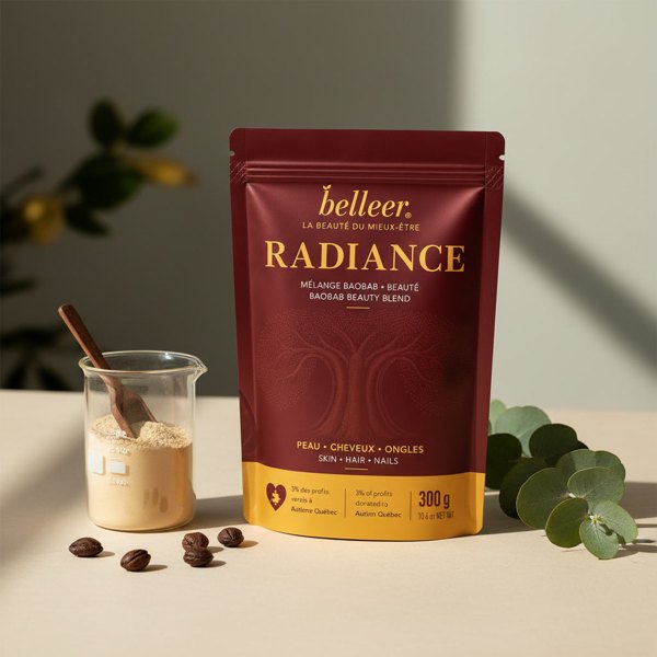 Belleer Radiance blend prepared
