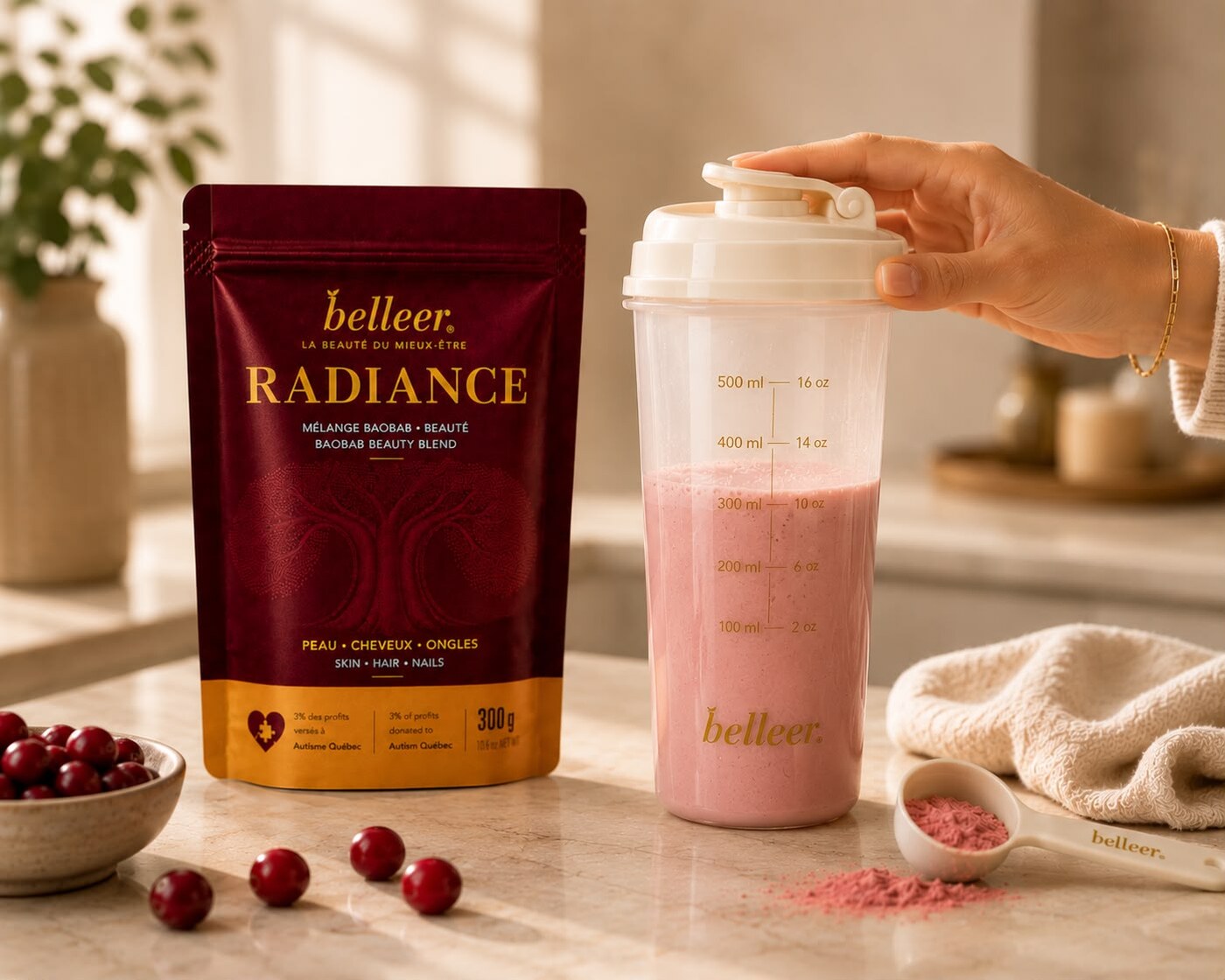 Belleer Radiance — baobab beauty blend